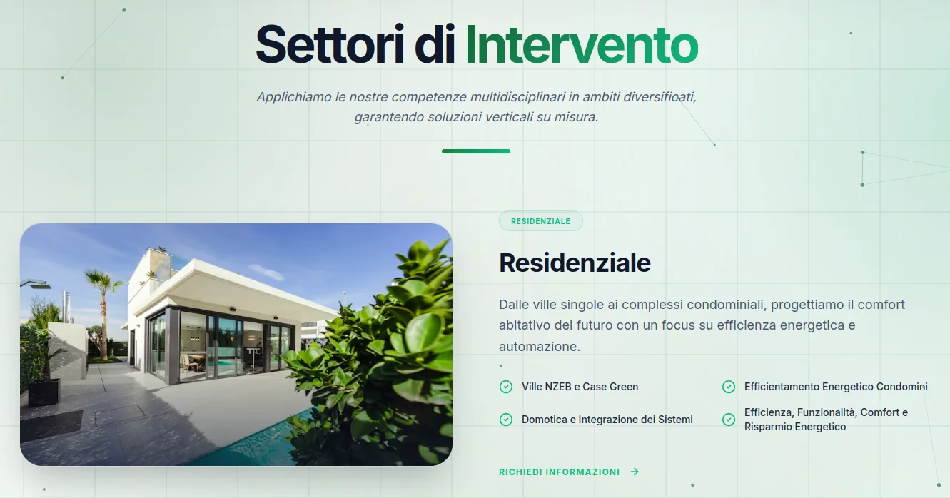 bimi3.it, sezione interna del sito